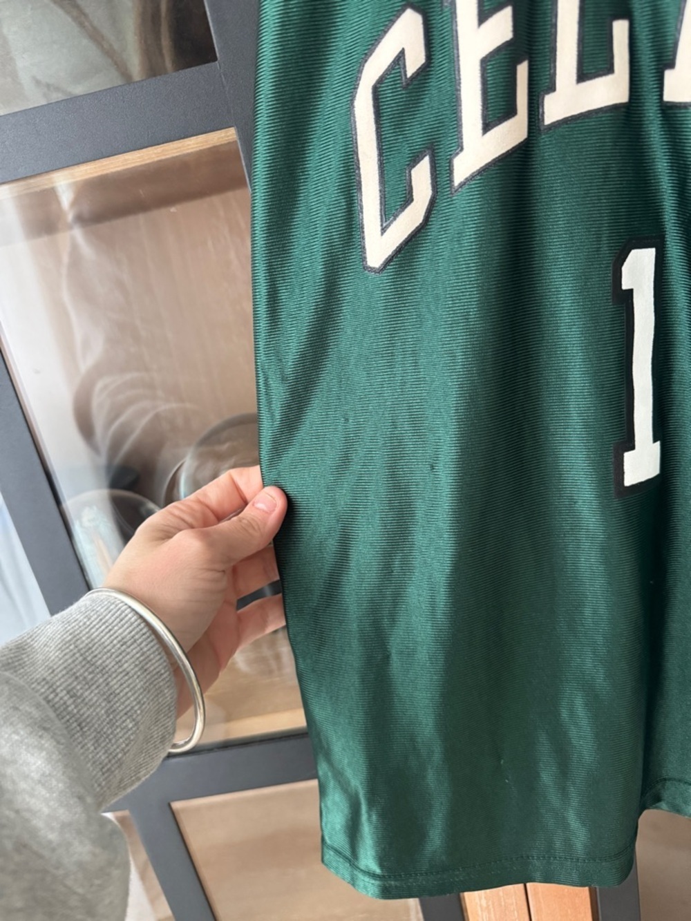 Vintage Boston Celtics Jersey #1 kids youth basketball NBA boys 90s - Picture 7 of 9